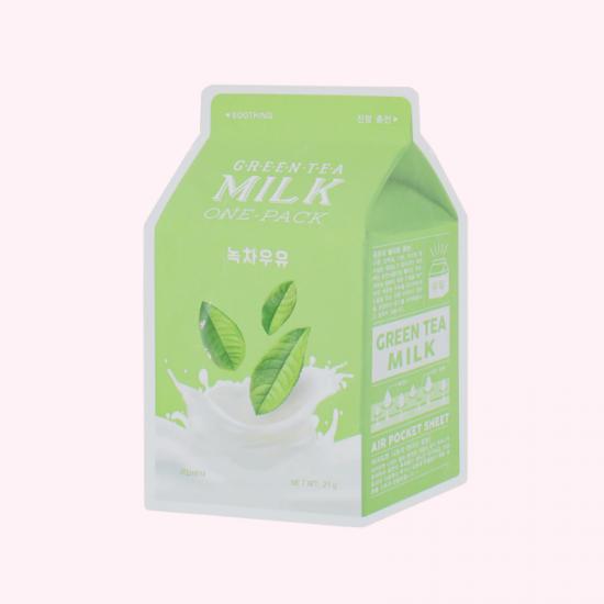 A'PIEU Green Tea Milk One-Pack Mask -...