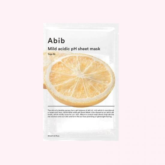 ABIB Mild Acidic pH Sheet Mask Yuja...