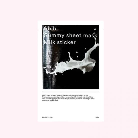ABIB Gummy Sheet Mask Milk Sticker -...
